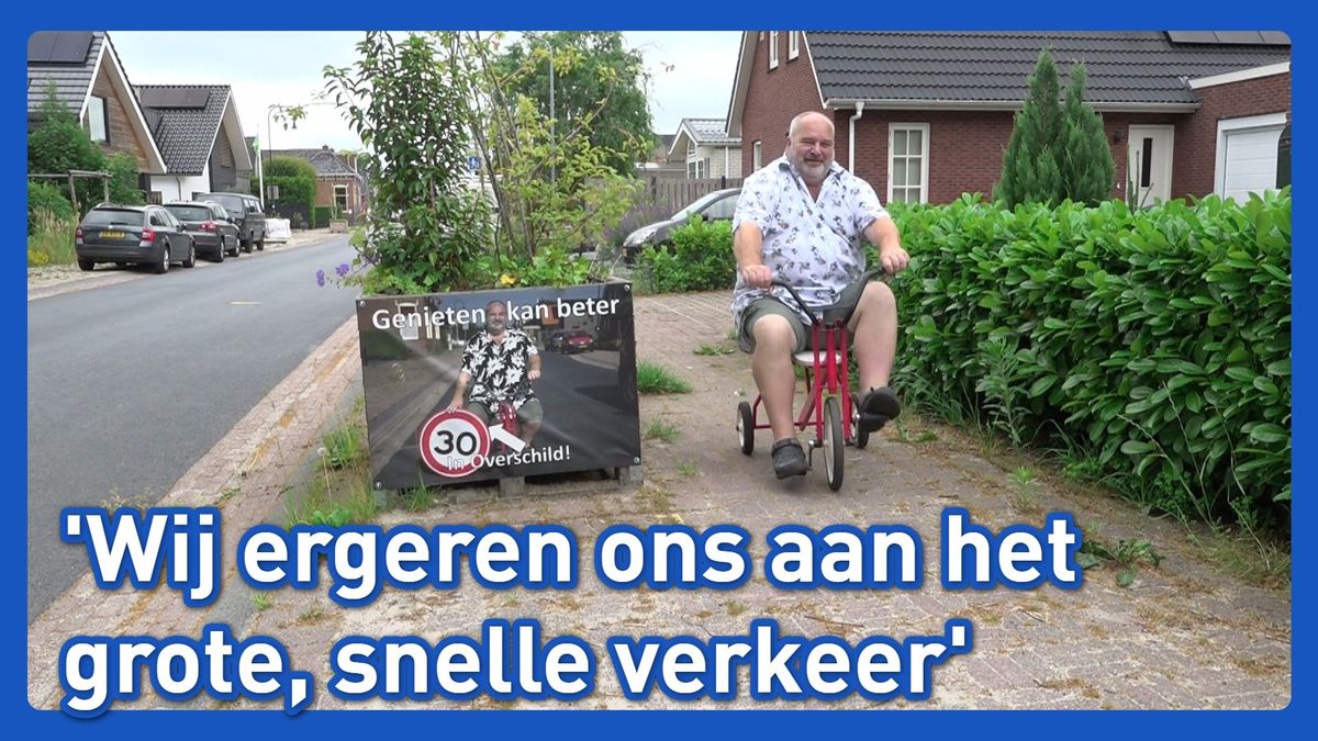 Overschild wil hardrijders terugdringen op ludieke wijze