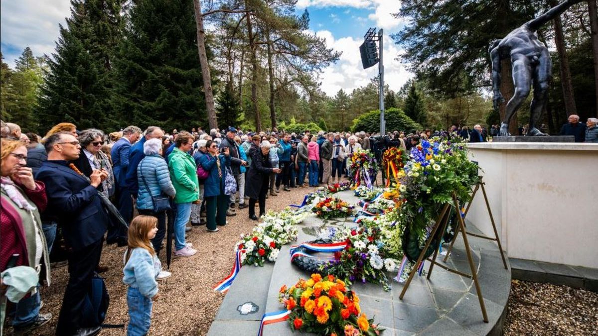 Zo zag de herdenking op Ereveld Loenen eruit
