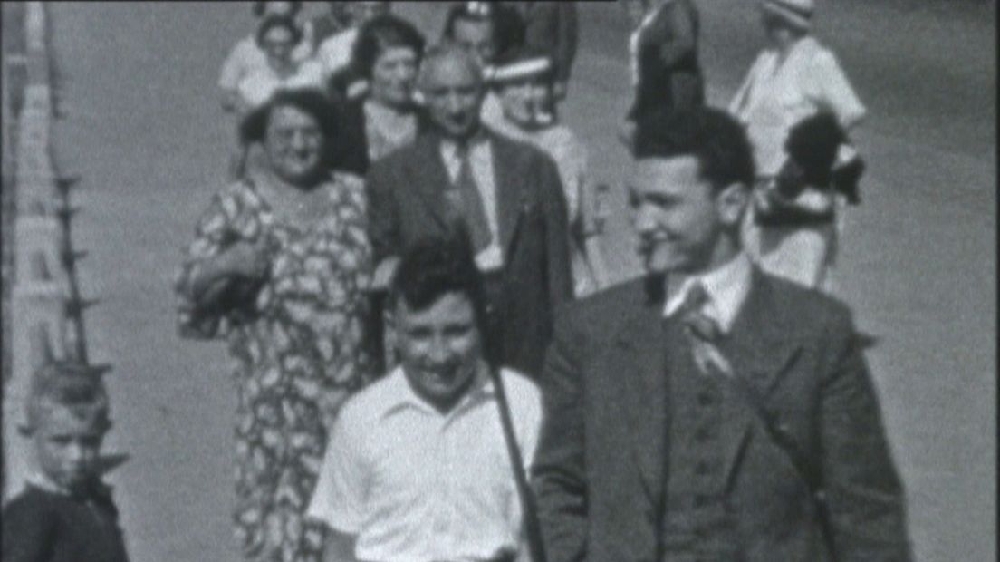 De familie Peereboom op de Vlissingse boulevard