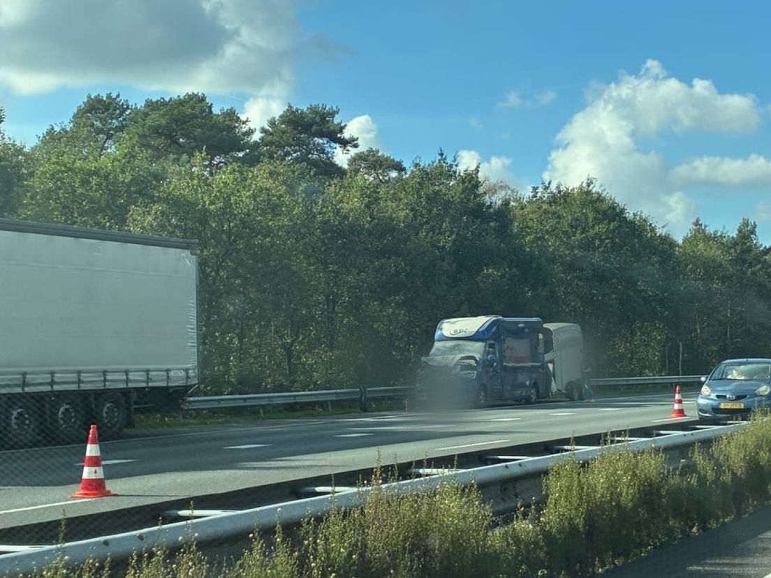 Het ongeval gebeurde op de A12.