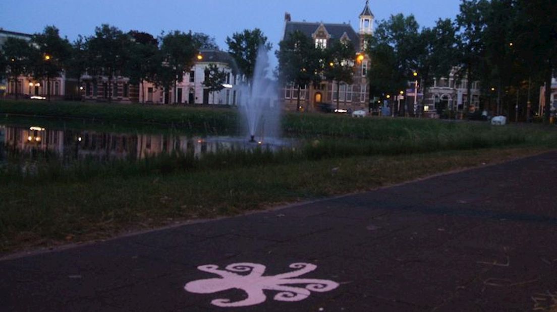 Geheimzinnige octopussen op straat