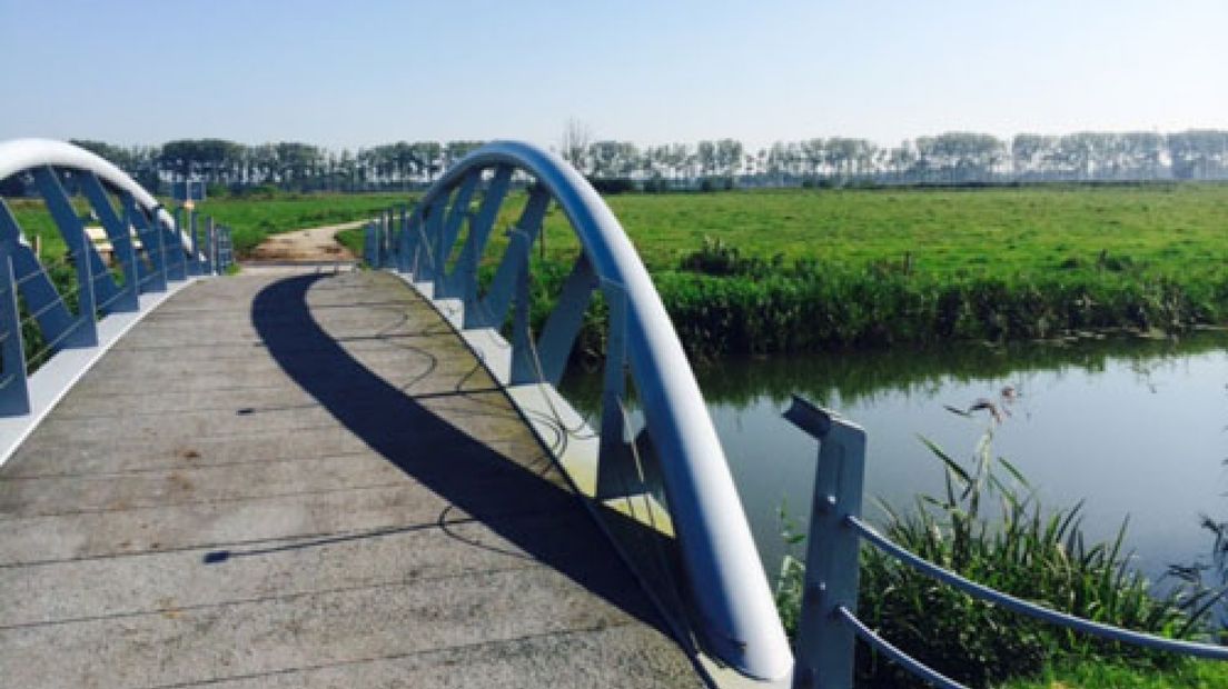 Dranghekken op brug na diefstal leuning