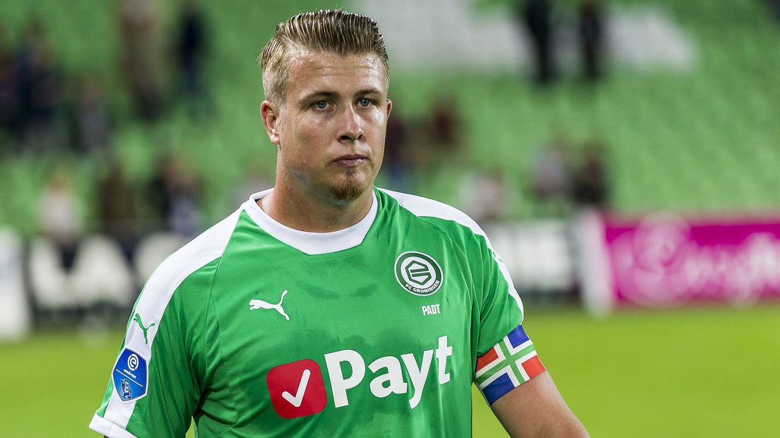 FC Emmen gaat geen miljoen betalen voor Padt en hoopt dat Groningen gaat zakken met de gelimiteerde transfersom (Rechten: ANP)