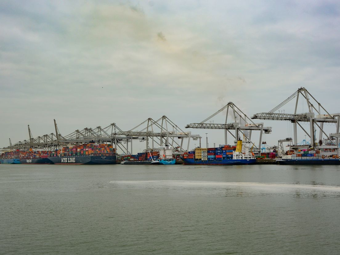 Maasvlakte, haven Rotterdam