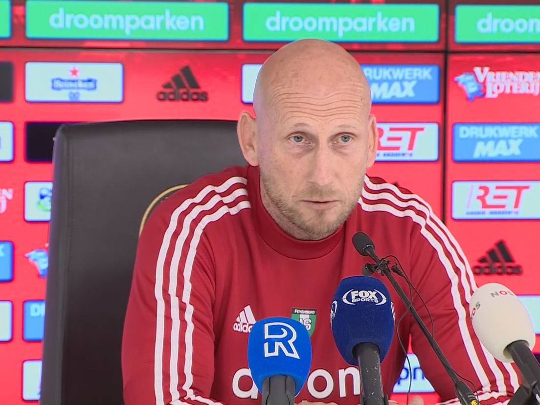 Feyenoord-trainer Jaap Stam