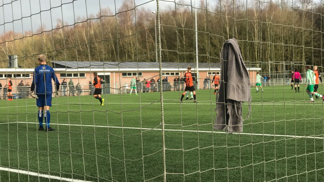 Vier goals in Witteveen (Rechten: Stijn Steenhuis/RTV Drenthe)