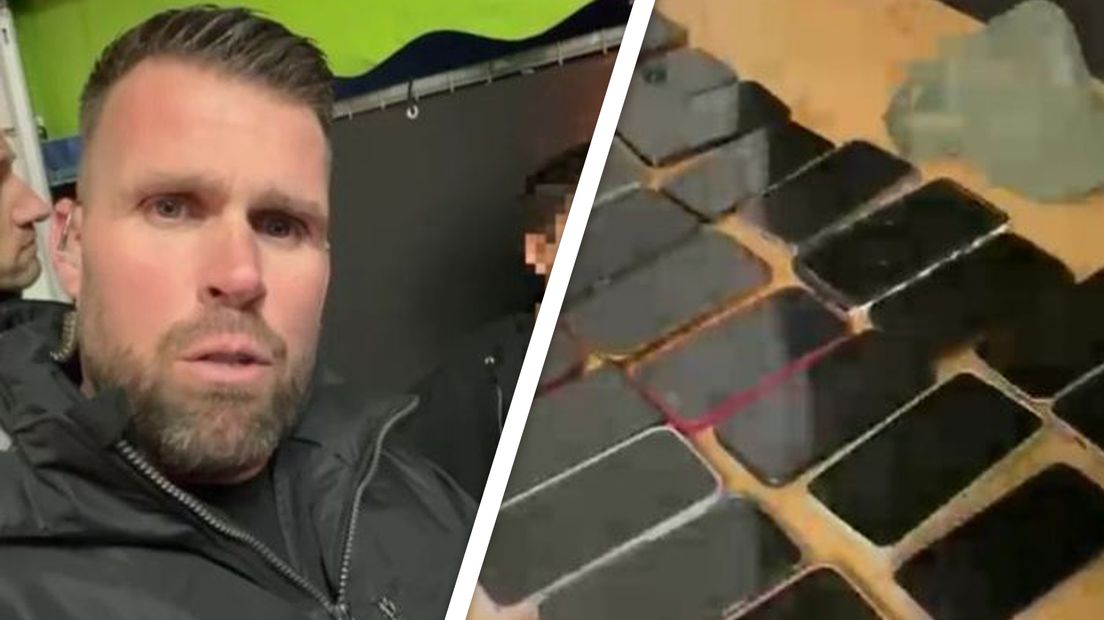 Beveiliger Rendel maakte een filmpje en zette het op Tiktok