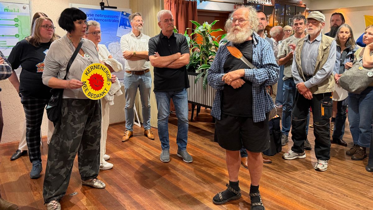Inloopavond kerncentrales trekt veel bekijks, maar argwaan blijft: ‘Actie, actie’