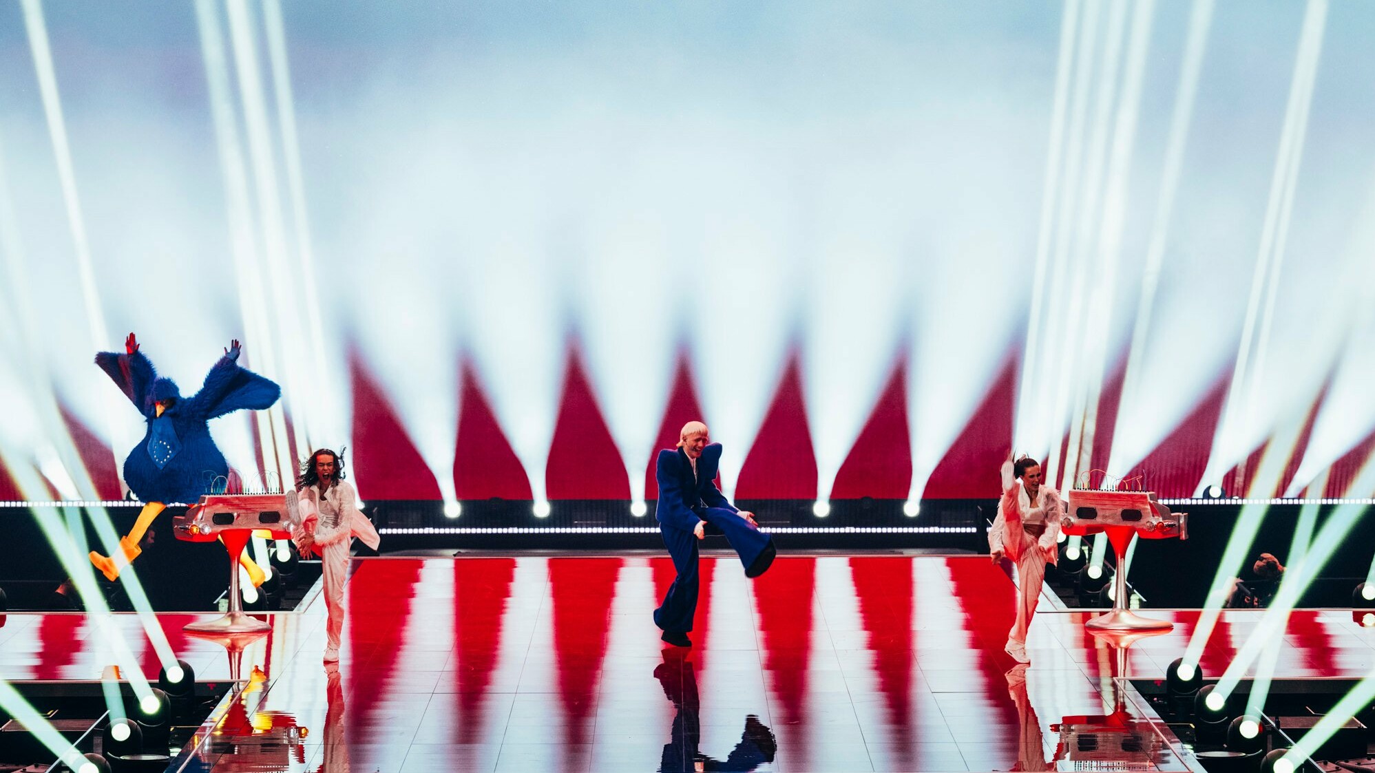 De twadde repetysje fan Joost Klein foar it Songfestival