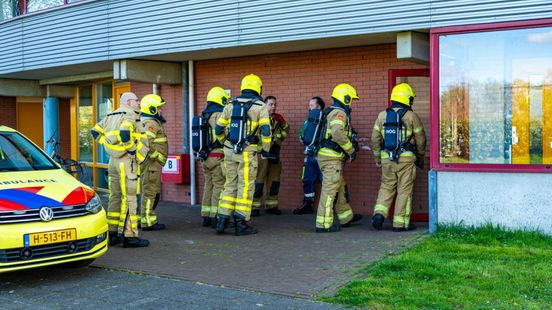 Bewoner gewond door steekvlam