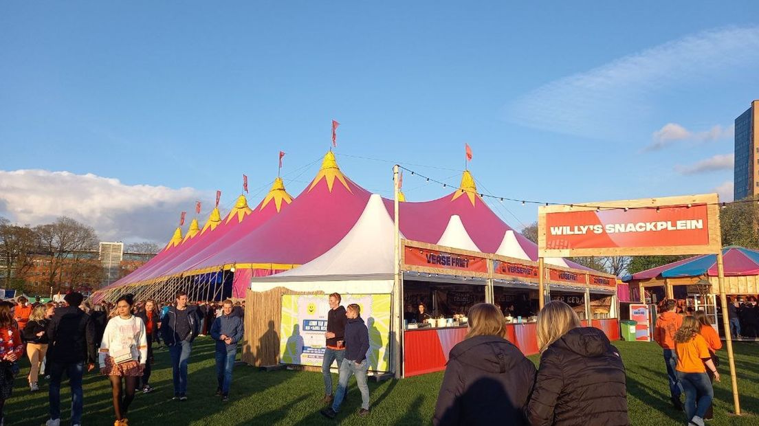 In het Stadspark was het al vroeg gezellig