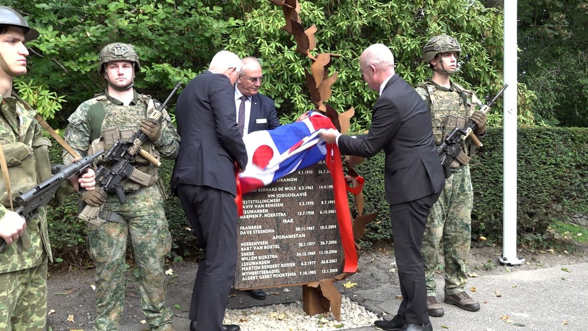 Nieuw monument in Leeuwarden voor overleden Friese militairen: 