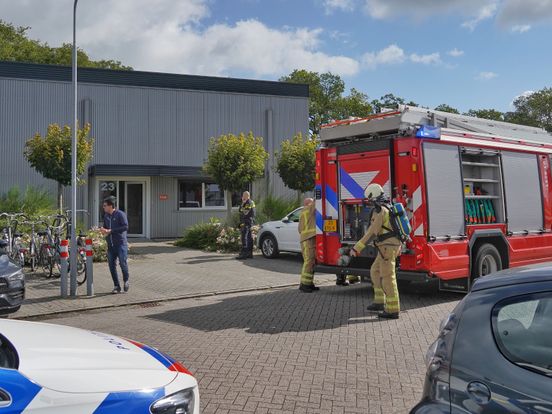 Bedrijfspand in Assen ontruimd na brandmelding