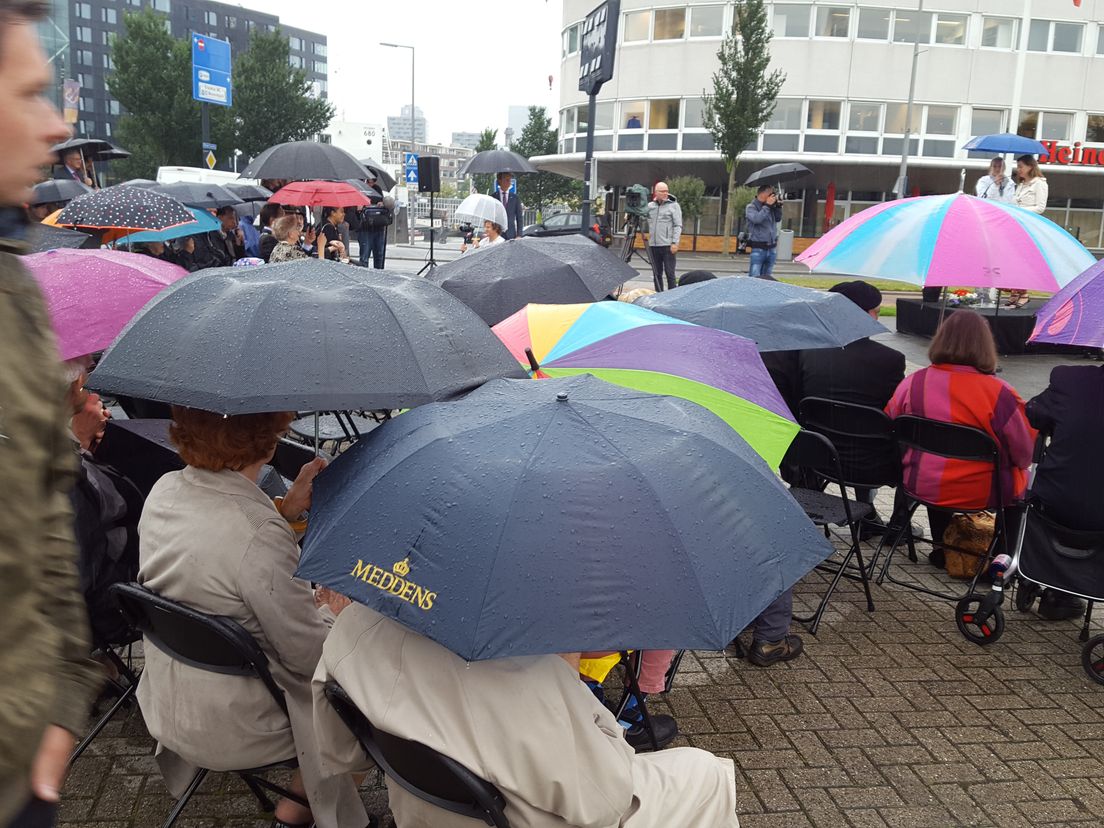 Tientallen aanwezigen bij de herdenking van de Japanse capitulatie
