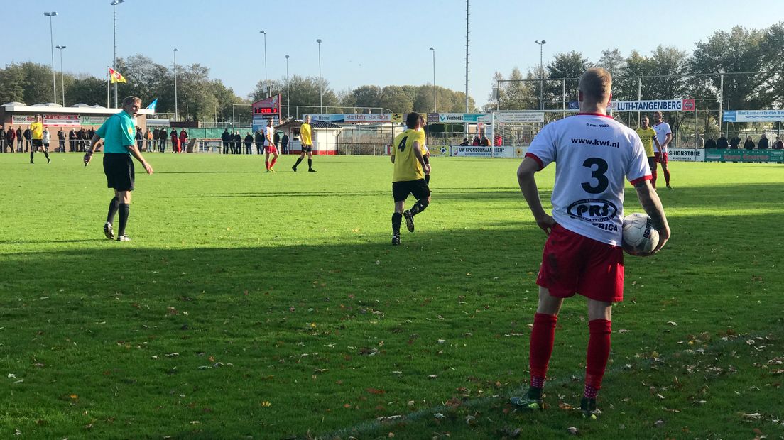 De thuisploeg kwam terug van een achterstand (Rechten: RTV Drenthe/Stijn Steenhuis)