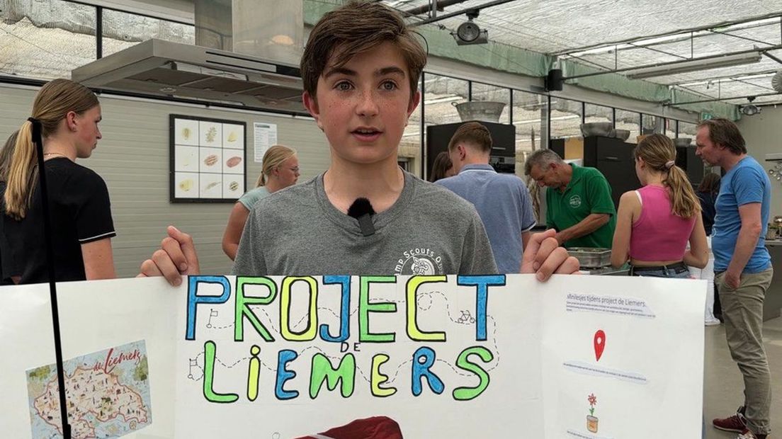 De leerlingen nemen de Liemers onder de loep