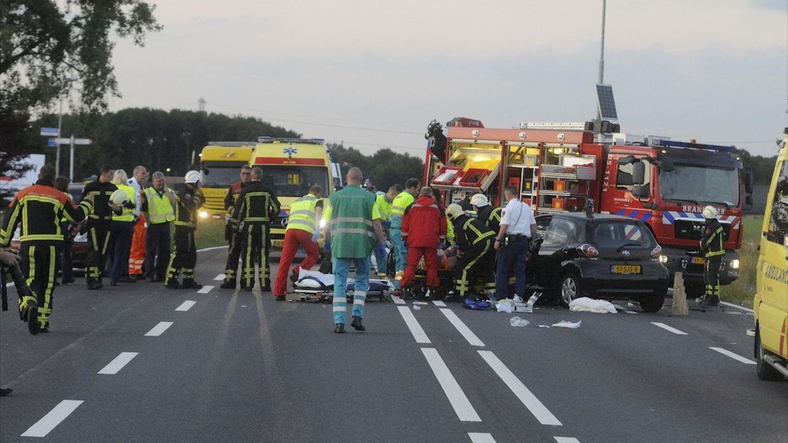 Zorg voor ernstig gewonden ongeval Haaksbergerstraat