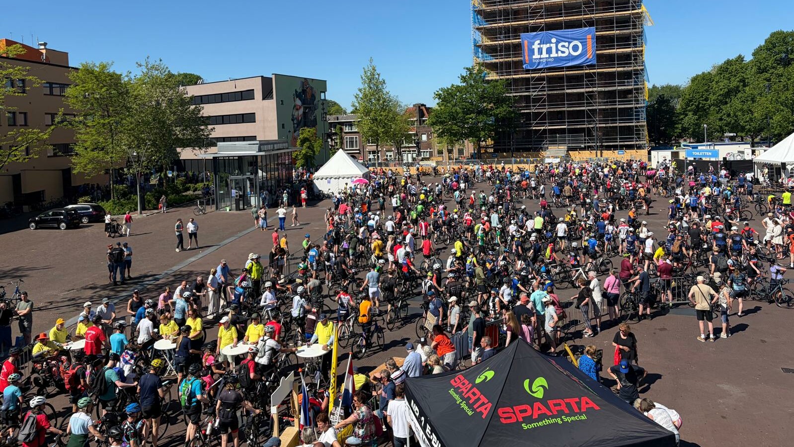 Drukte in Leeuwarden