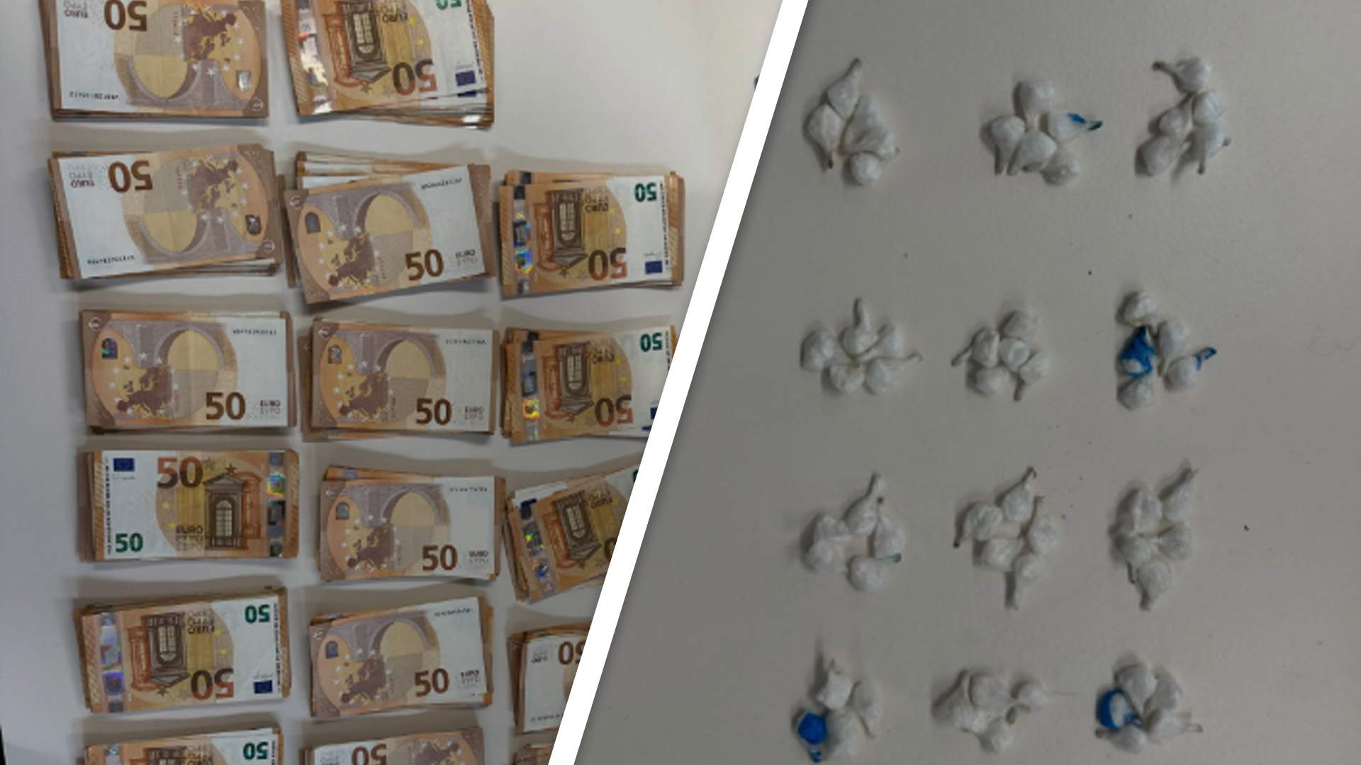 100 bolletjes harddrugs en 27.000 euro gevonden na arrestatie dealer op Amsterdamsestraatweg