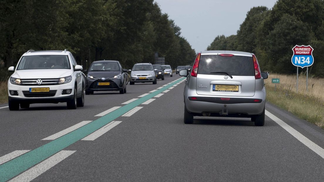 Verkeer op de N34