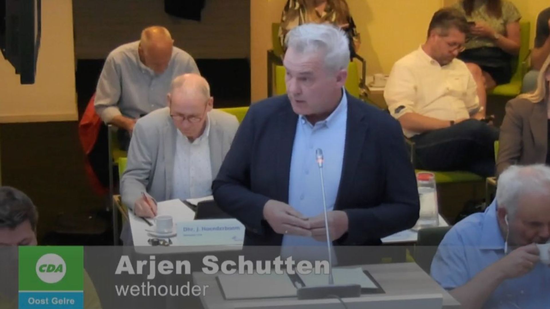 Wethouder van Financiën Arjen Schutten