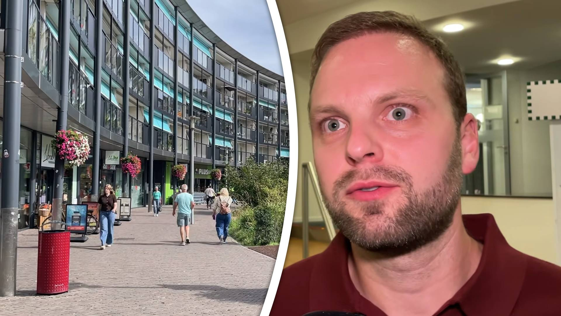 Winkelcentrum Sterrenburg + Initiatiefnemer Jeroen Lemkes
