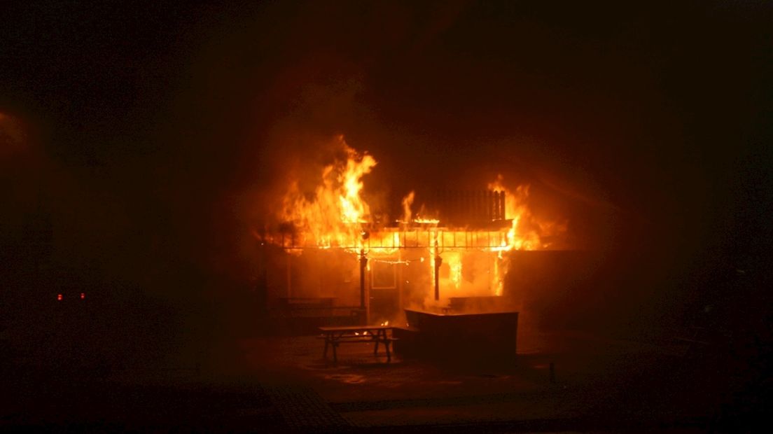 Café in Vriezenveen afgebrand
