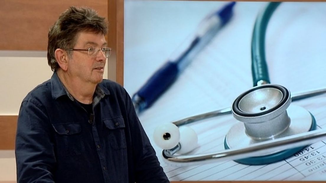 Frits Kappers vreest voor de zorg in ziekenhuis Bethesda (Rechten: RTV Drenthe)