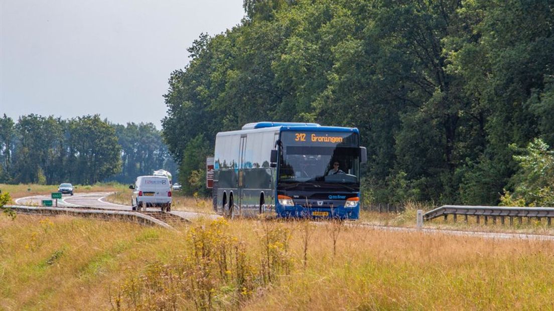 De N34 bij Annen