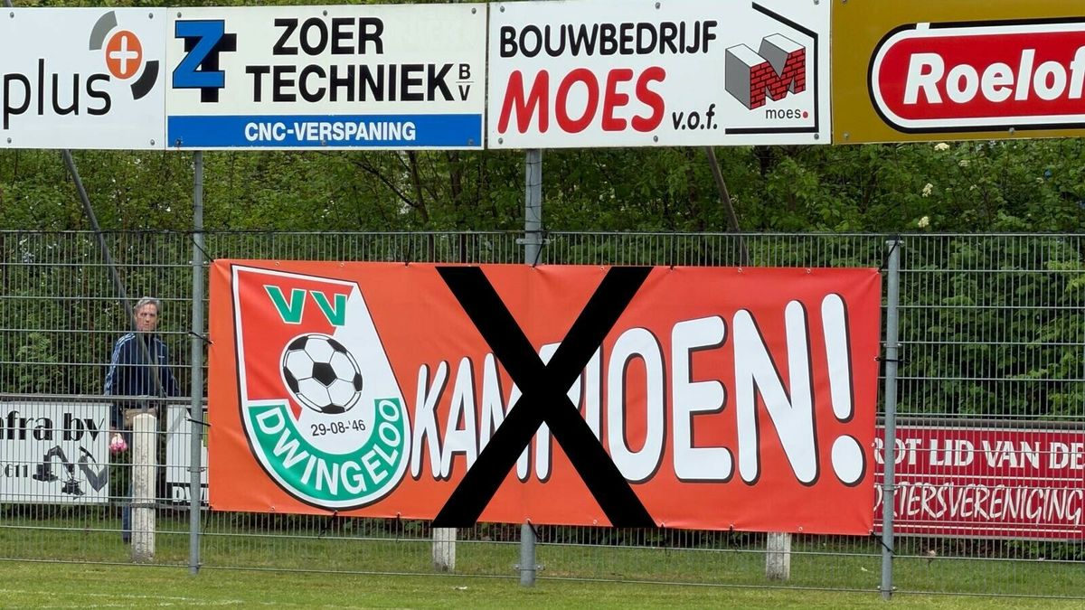 Geen kampioensfeest in Dwingeloo na gelijkspel tegen Protos