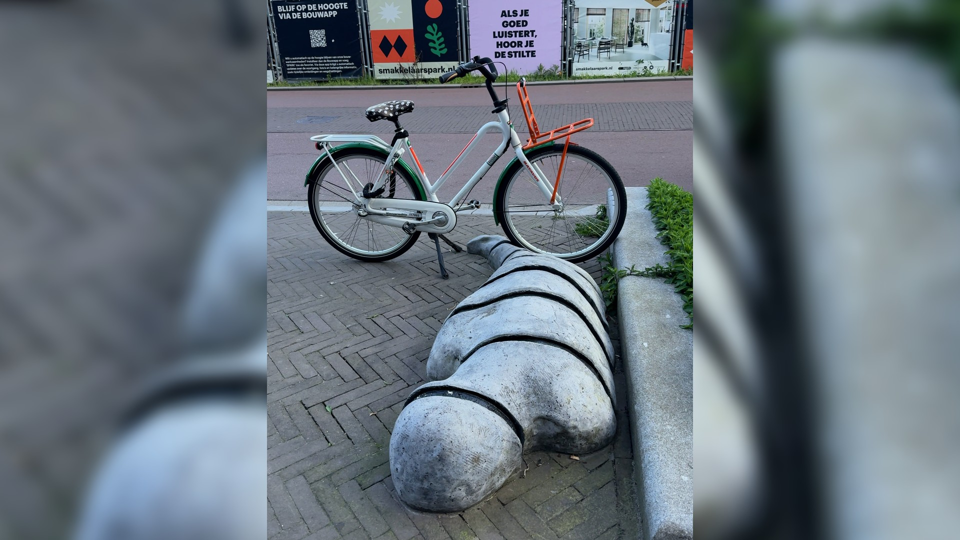 Monument 'junkentunnel' dichtgemaakt omdat het als fietsenrek werd gebruikt