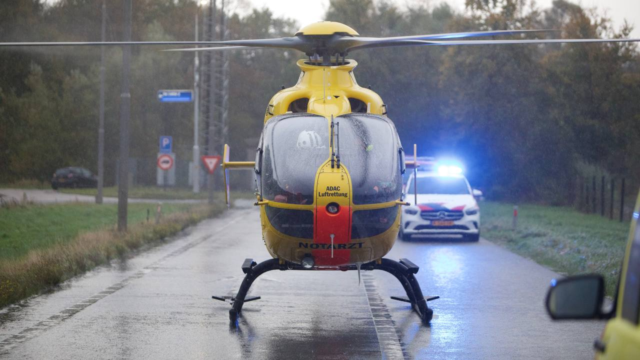 Twee gewonden bij ongeval op oprit A1 bij De Lutte.