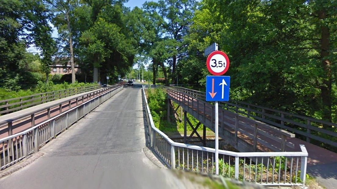 Monumentale brug in Noord-Esmarkerrondweg Enschede