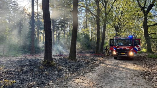 Opnieuw bosbrand in Beekbergen • 51-jarige overleden
