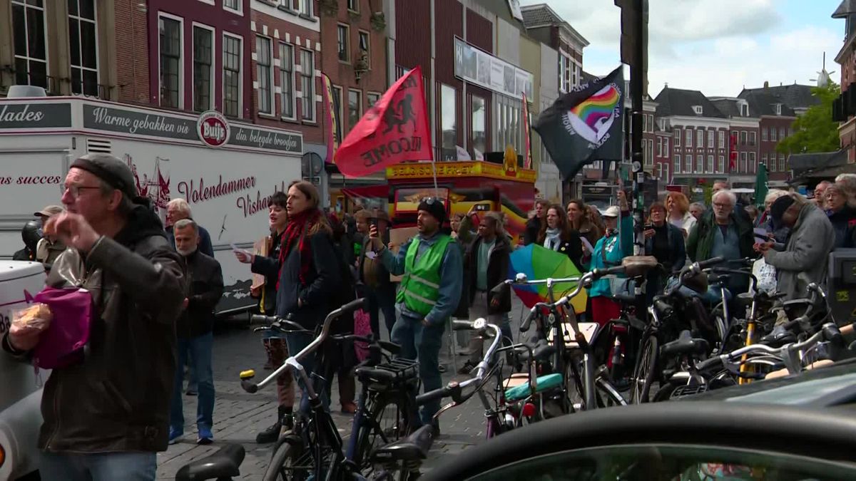Twee demonstraties in Leeuwarden