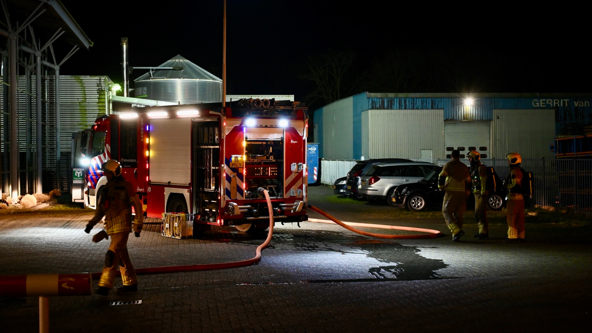 Brandweer rukt 2 keer uit naar bedrijf Wijk bij Duurstede