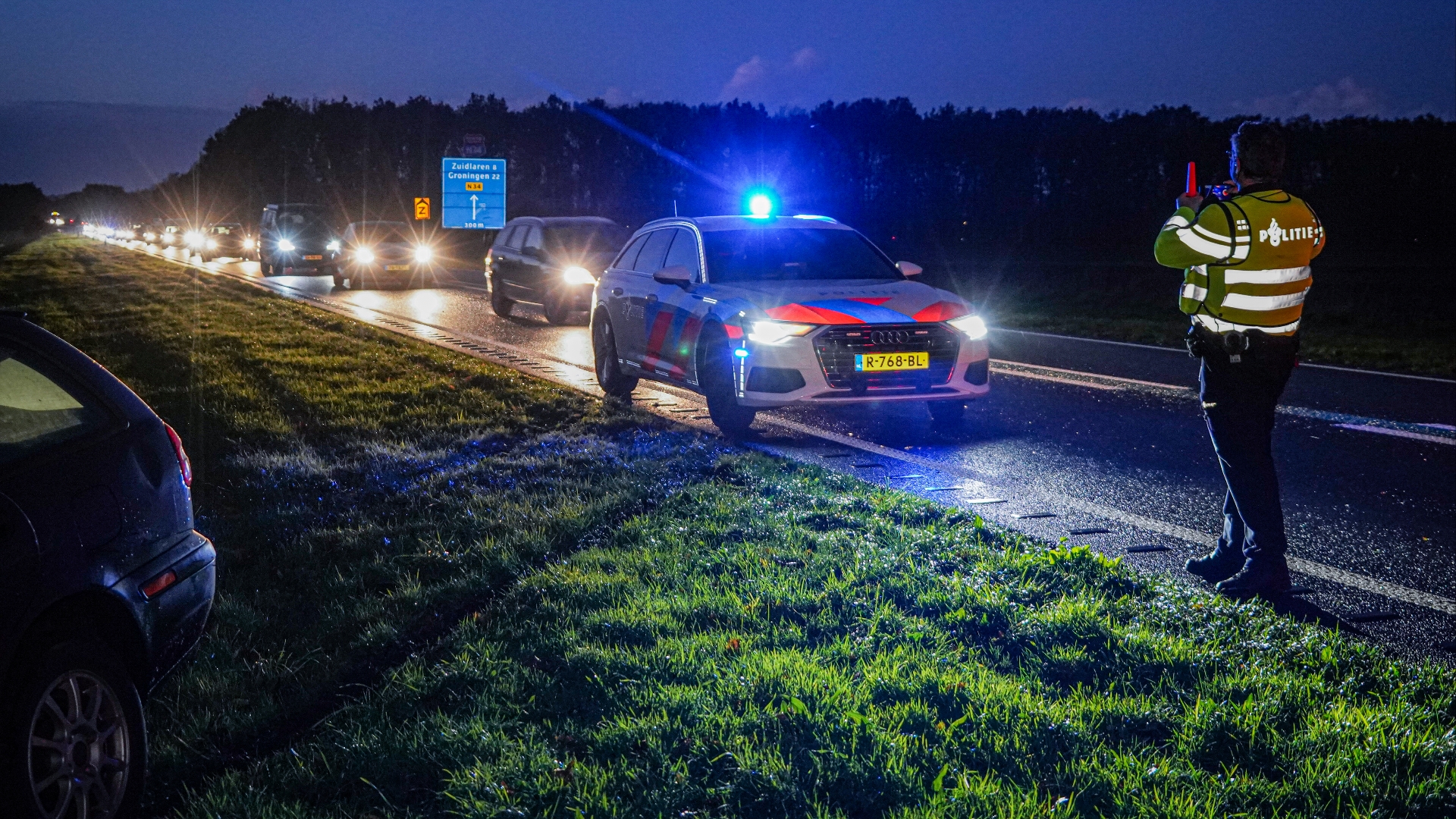 112-nieuws Maandag 13 November: Ongeluk Op N34 Bij Annen • Auto's ...