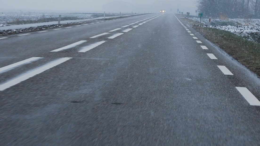 Meerdere ongelukken door gladheid