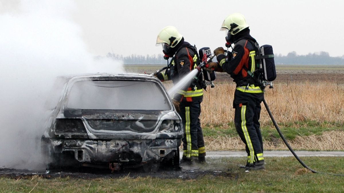 63-jarige Drent omgekomen bij autobrand
