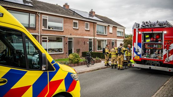 Persoon gewond door steekvlam • grote politie-inzet