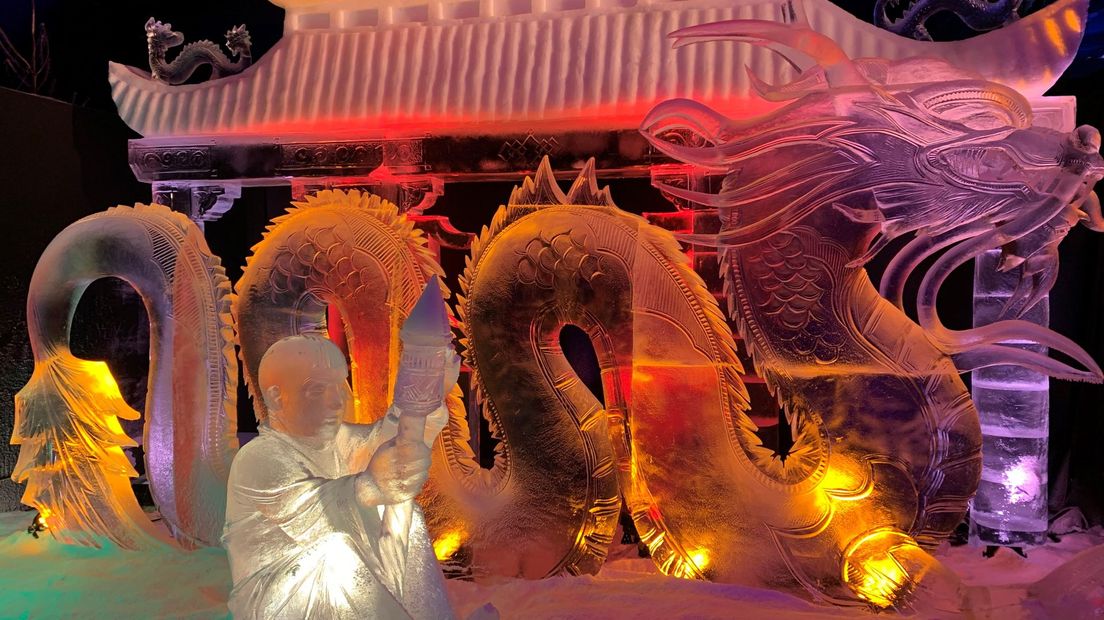 Chinees nieuwjaar bij het IJsbeeldenfestival afgelopen editie