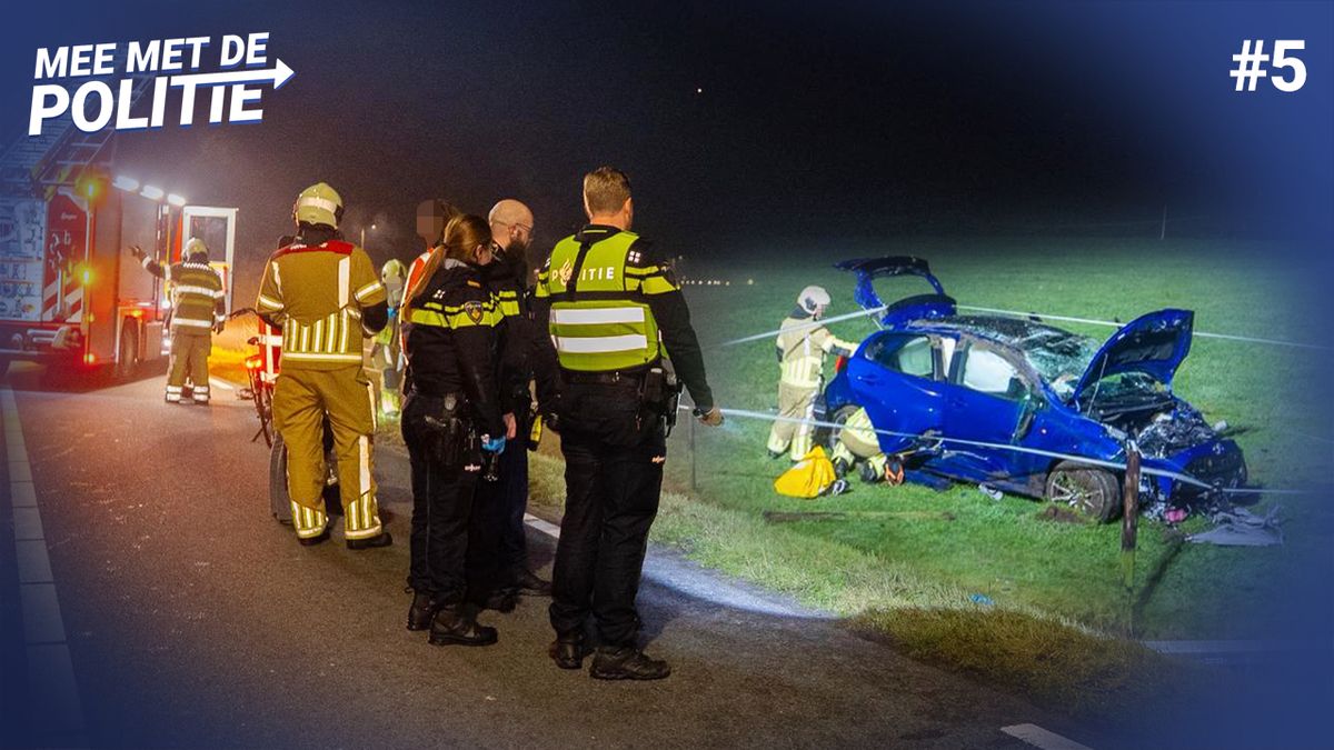 Man rijdt auto total loss en slecht nieuws voor voetbalsupporters