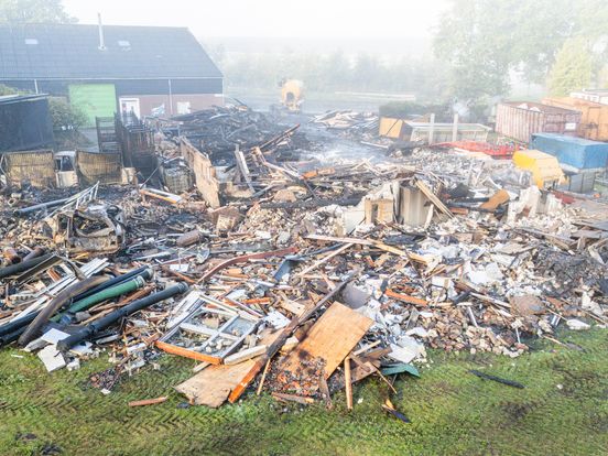 Slapeloze nacht voor Daoud van sportschool naast afgebrande boerderij Borger