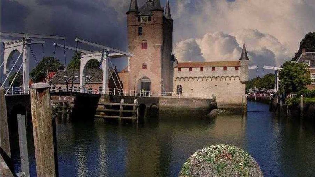Foto geïnspireerd op het schilderij 'vertrek uit Zierikzee'