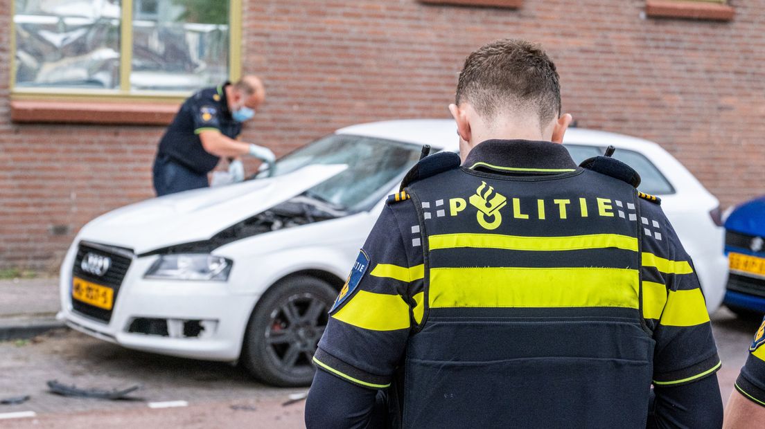 De politie kreeg een melding van een inbraak
