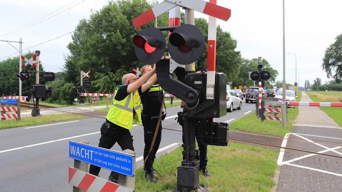 ProRail opent de spoorboom