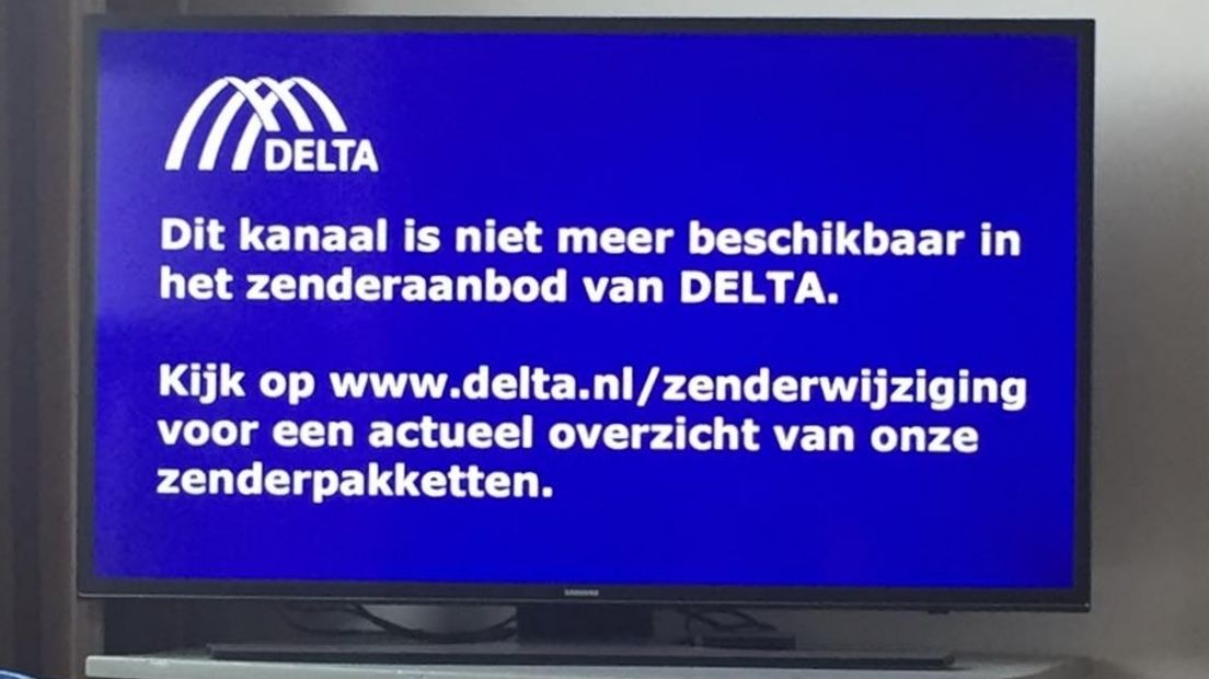 DELTA: dit kanaal is niet beschikbaar