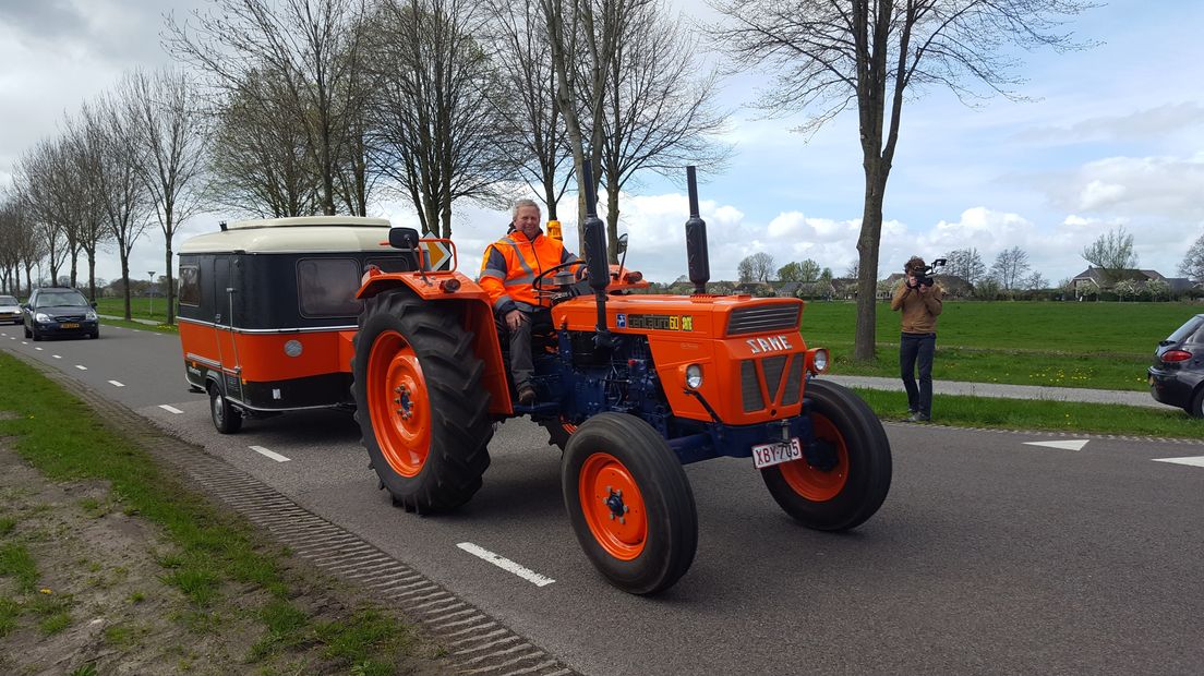 Zelfs vanuit België komen er trekkers naar de AgriClassics in Assen (Rechten: Dylan de Lange/RTV Drenthe)