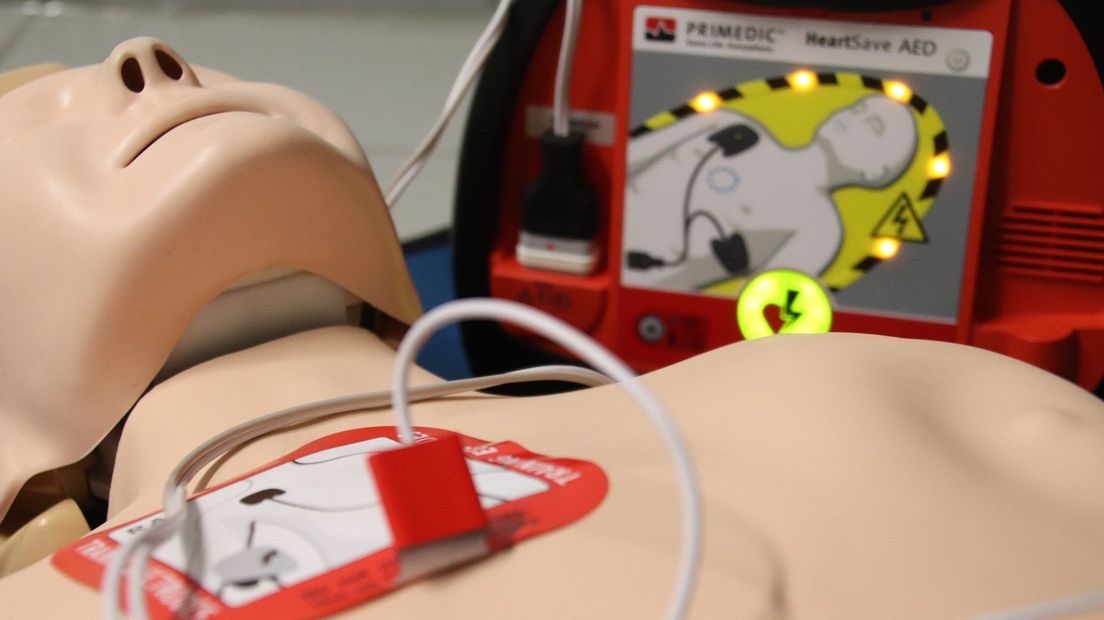 Een AED-oefening