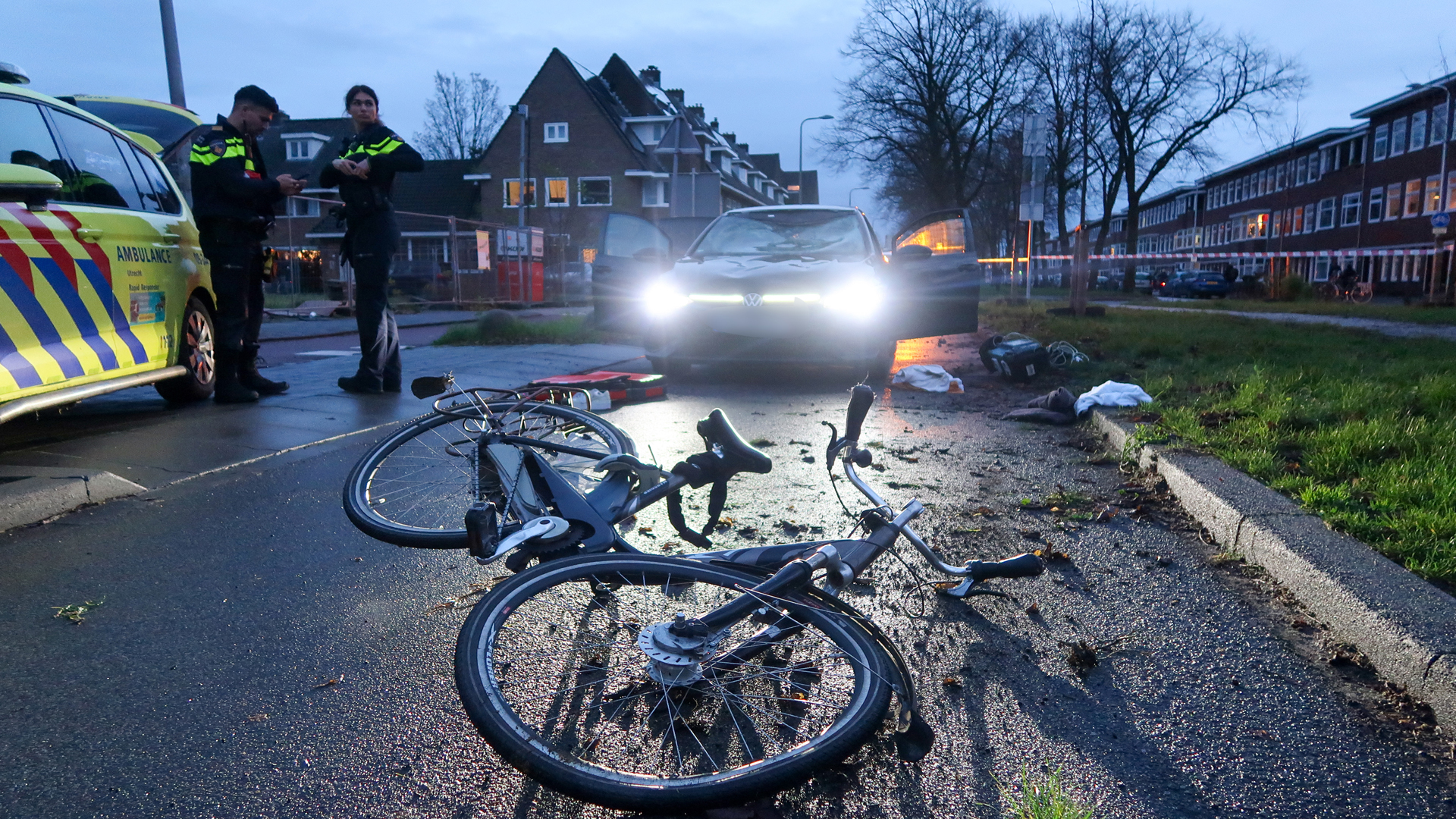 Fietser aangereden op Utrechtse Croeselaan.